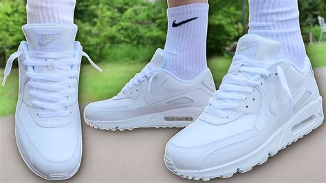 lace up Nike Air Max sneakers